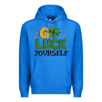 True Royal go luck yourself Premium Hoodie - MaliasSmallBusiness