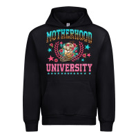Black motherhood university with coffee Urban Hoodie - NancyCooperArtShop