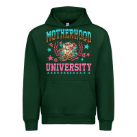 Forest Green motherhood university with coffee Urban Hoodie - NancyCooperArtShop