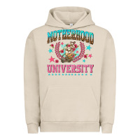 Pigment French Oak motherhood university with coffee Urban Hoodie - NancyCooperArtShop