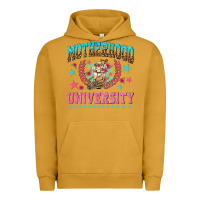 Pigment Peanut Butter motherhood university with coffee Urban Hoodie - NancyCooperArtShop