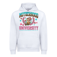 White motherhood university with coffee Urban Hoodie - NancyCooperArtShop