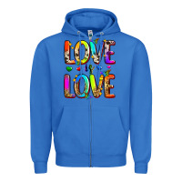 True Royal love is love Zipper Hoodie - Zillion Design Studio