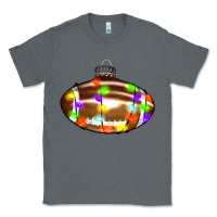 Charcoal Heather Christmas football Classic Tee - RanaPortraitStore
