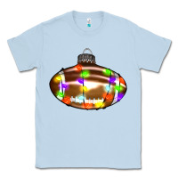 Dusty Blue Christmas football Classic Tee - RanaPortraitStore