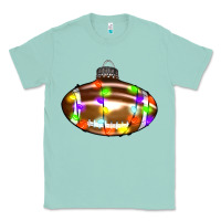 Seafoam Christmas football Classic Tee - RanaPortraitStore