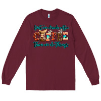 Burgundy first we drink coffee then we do things Long Sleeve Tee - AdoDesignShop
