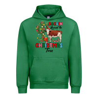 Emerald rockin around the christmas tree Urban Hoodie - MaliasSmallBusiness