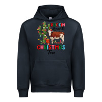 Navy rockin around the christmas tree Urban Hoodie - MaliasSmallBusiness