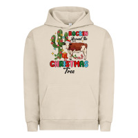 Pigment French Oak rockin around the christmas tree Urban Hoodie - MaliasSmallBusiness