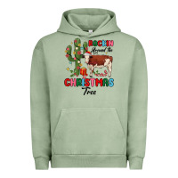 Pigment Oil Green rockin around the christmas tree Urban Hoodie - MaliasSmallBusiness