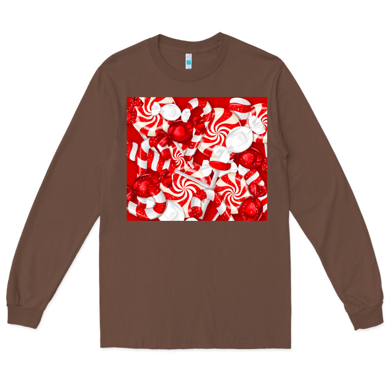 Christmas Candies Long Sleeve Tee by RanaPortraitStore | Teevron