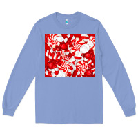 Colony Blue christmas candies Long Sleeve Tee - RanaPortraitStore