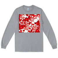 Heather Grey christmas candies Long Sleeve Tee - RanaPortraitStore