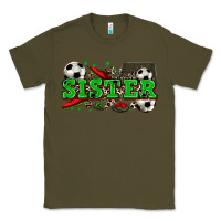Army Green sister soccer Classic Tee - Zillion Design Studio