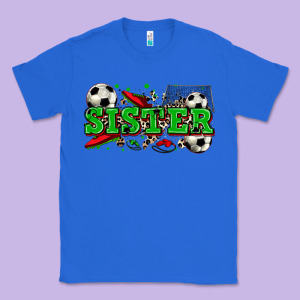 Sister Soccer Classic Tee Designed By Zillion Design Studio