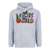 Heather Grey witchy and wild Heavyweight Hoodie - AdoDesignShop
