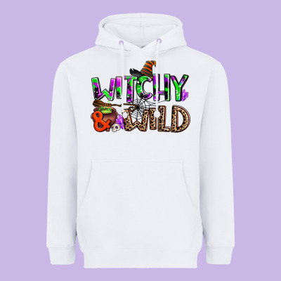 Witchy And Wild Heavyweight Hoodie Designed By Adodesignshop