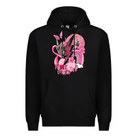 Black pink vibes Premium Hoodie - MaliasSmallBusiness