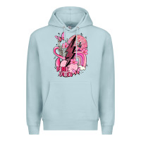 Blue Mist pink vibes Premium Hoodie - MaliasSmallBusiness