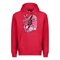 Cardinal pink vibes Premium Hoodie - MaliasSmallBusiness