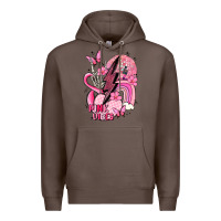 Coffee pink vibes Premium Hoodie - MaliasSmallBusiness