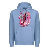 Colony Blue pink vibes Premium Hoodie - MaliasSmallBusiness