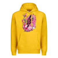 Lemon pink vibes Premium Hoodie - MaliasSmallBusiness