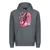 Rock pink vibes Premium Hoodie - MaliasSmallBusiness