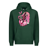 Sports Green pink vibes Premium Hoodie - MaliasSmallBusiness