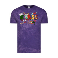 Cloud Purple Christmas nurse Vintage Tee - BarkalooDesign