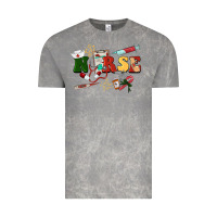 Cloud Rock Christmas nurse Vintage Tee - BarkalooDesign