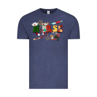 Vintage Denim Christmas nurse Vintage Tee - BarkalooDesign