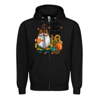 Black pumpkin spice junkie Zipper Hoodie - RanaPortraitStore