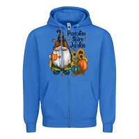 True Royal pumpkin spice junkie Zipper Hoodie - RanaPortraitStore