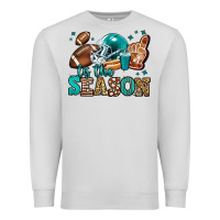 Dove Grey tis the season american football Premium Sweatshirt - Jasminsmagicworld