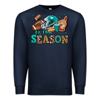 Navy tis the season american football Premium Sweatshirt - Jasminsmagicworld