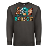 Smoke tis the season american football Premium Sweatshirt - Jasminsmagicworld