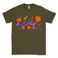 Army Green sister basketball Classic Tee - Zillion Design Studio