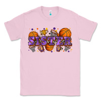 Bubblegum Pink sister basketball Classic Tee - Zillion Design Studio