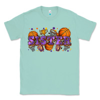 Seafoam sister basketball Classic Tee - Zillion Design Studio