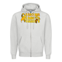 Dove Grey Sarcoma Cancer Warrior Zipper Hoodie - texasbilliewilder