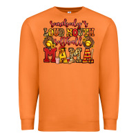 Carrot somebody's loud mouth softball mama Premium Sweatshirt - Jasminsmagicworld