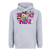 Heather Grey spooky mini Heavyweight Hoodie - AdoDesignShop
