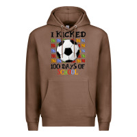 Chestnut i kicked 100 days of school Premium Hoodie - MaliasSmallBusiness