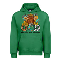 Emerald obsessive cow disorder Urban Hoodie - NancyCooperArtShop