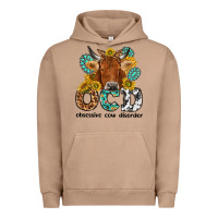 Pigment Burro obsessive cow disorder Urban Hoodie - NancyCooperArtShop
