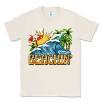 Natural beachin Classic Tee - texasbilliewilder