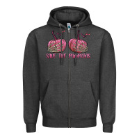 Charcoal Heather Save The Pumpkins Zipper Hoodie - texasbilliewilder