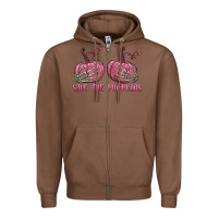 Chestnut Save The Pumpkins Zipper Hoodie - texasbilliewilder